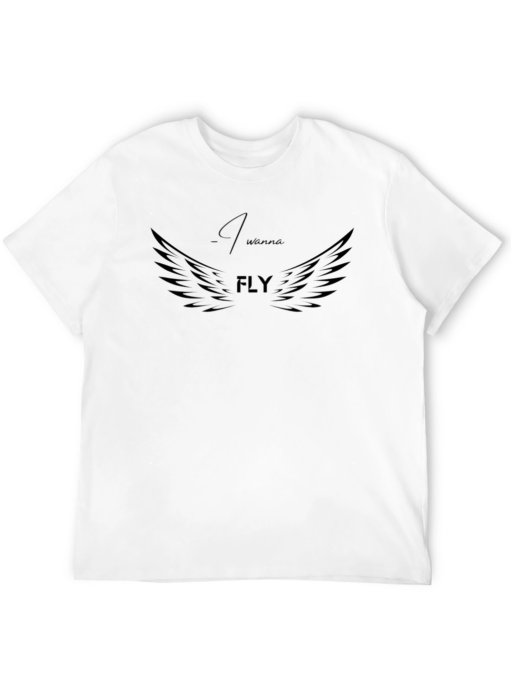 I Wanna Fly Graphic Tee - Trendy Unisex T-Shirt