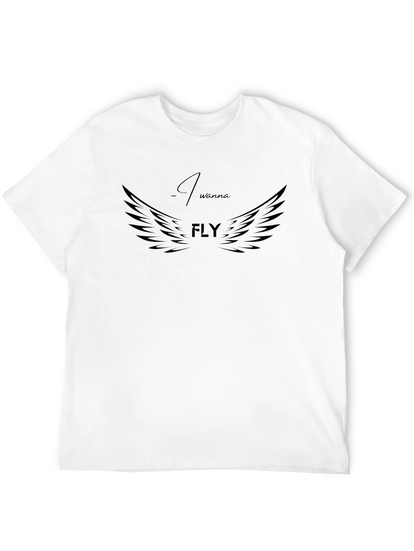 I Wanna Fly Graphic Tee - Trendy Unisex T-Shirt