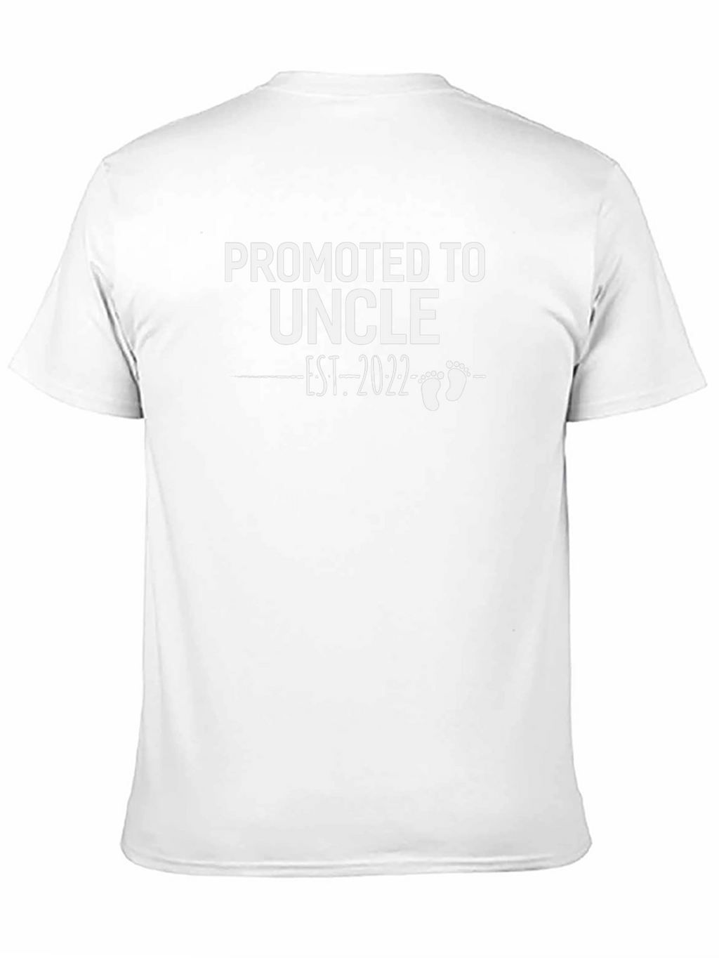 Promoted to Uncle Est. 2022 Black T-Shirt
