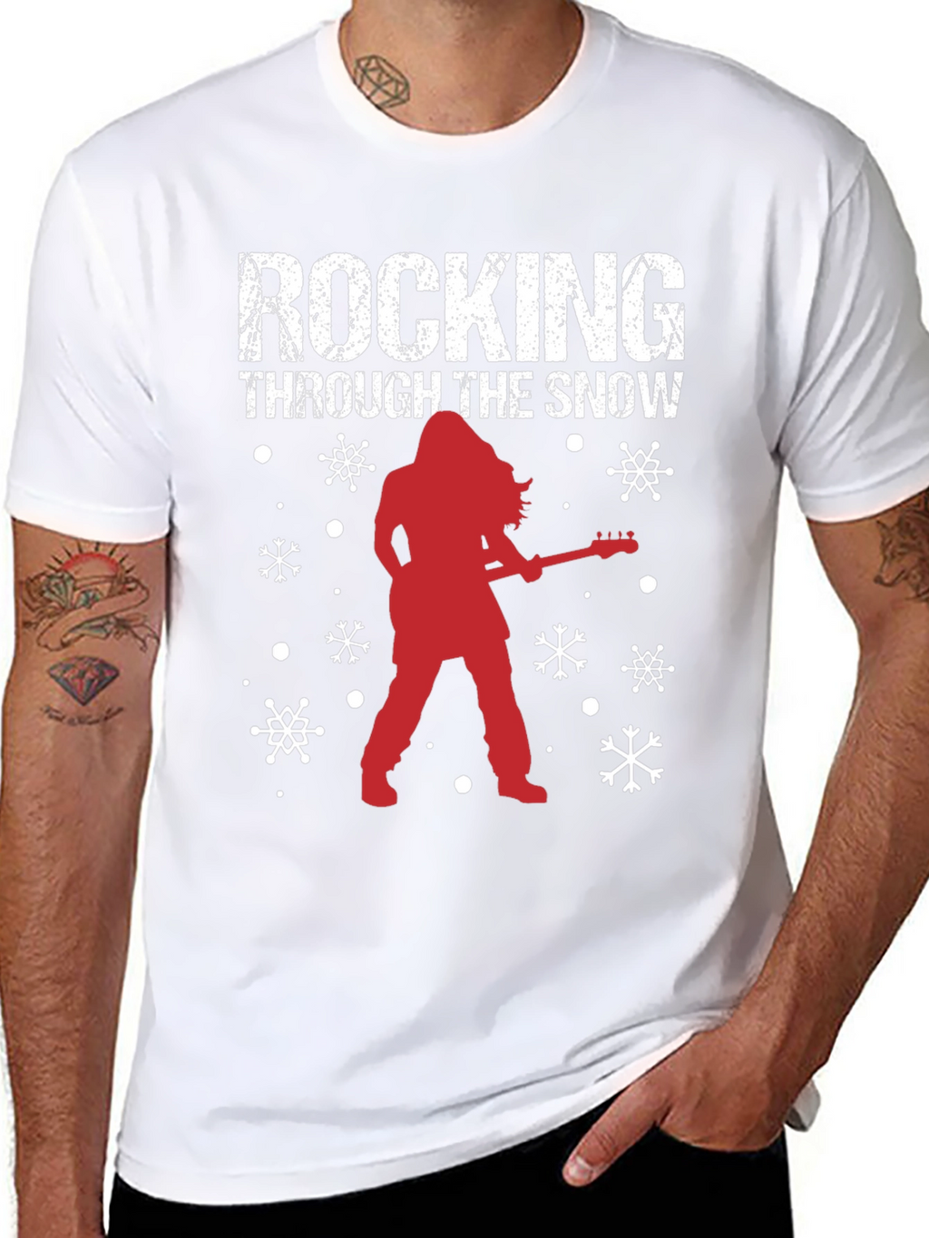 Rocking Through The Snow Graphic Tee