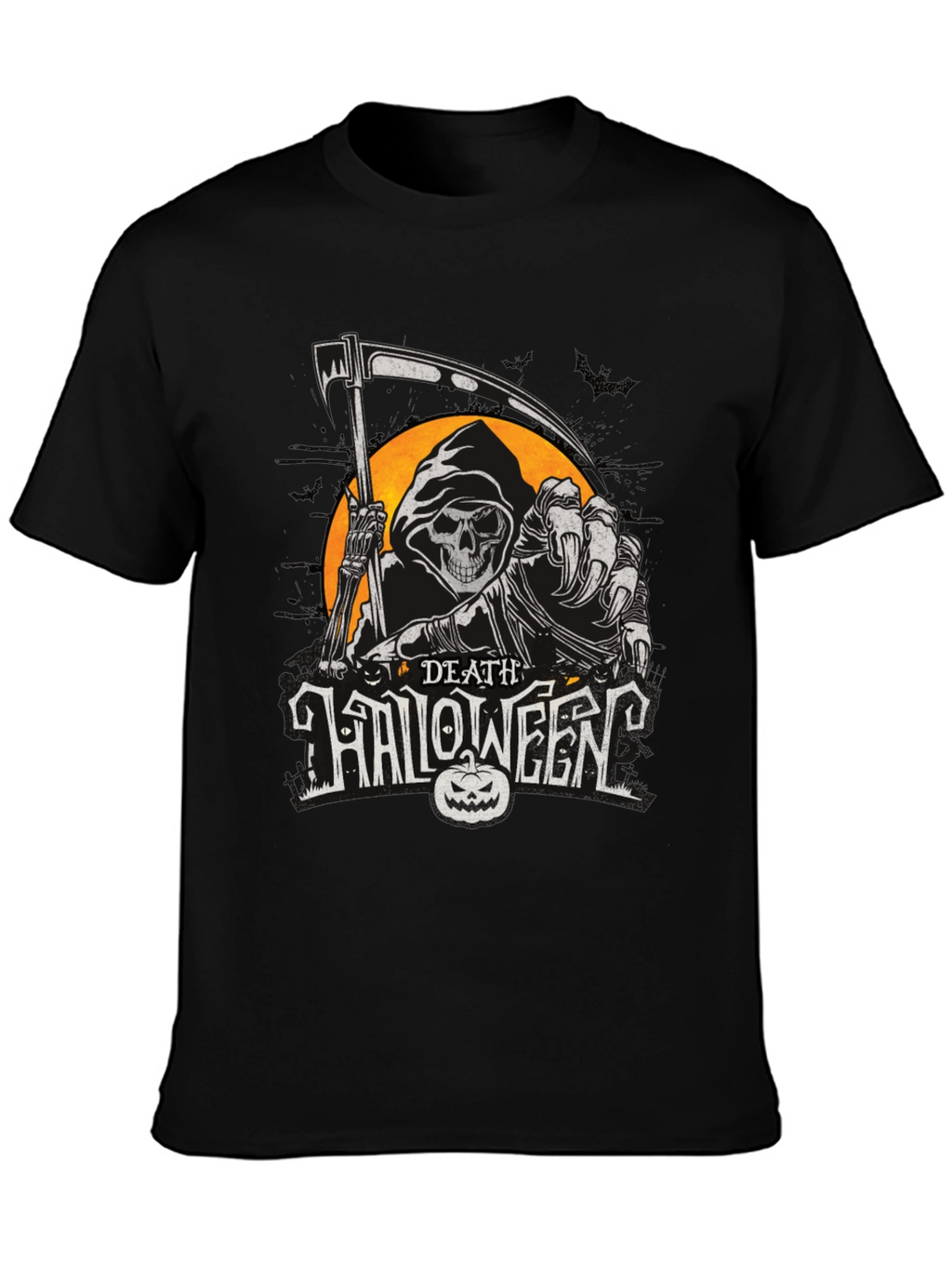 Death Halloween Graphic T-Shirt