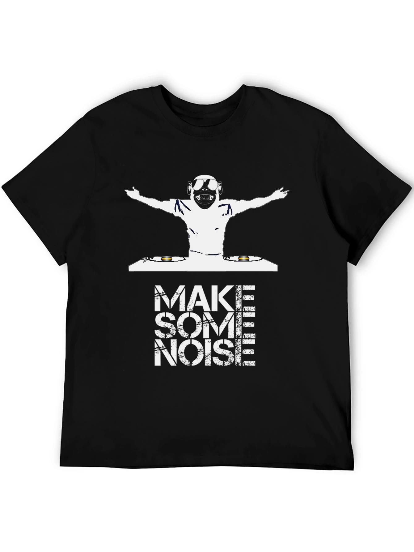 DJ Monkey Graphic Tee - Make Some Noise!