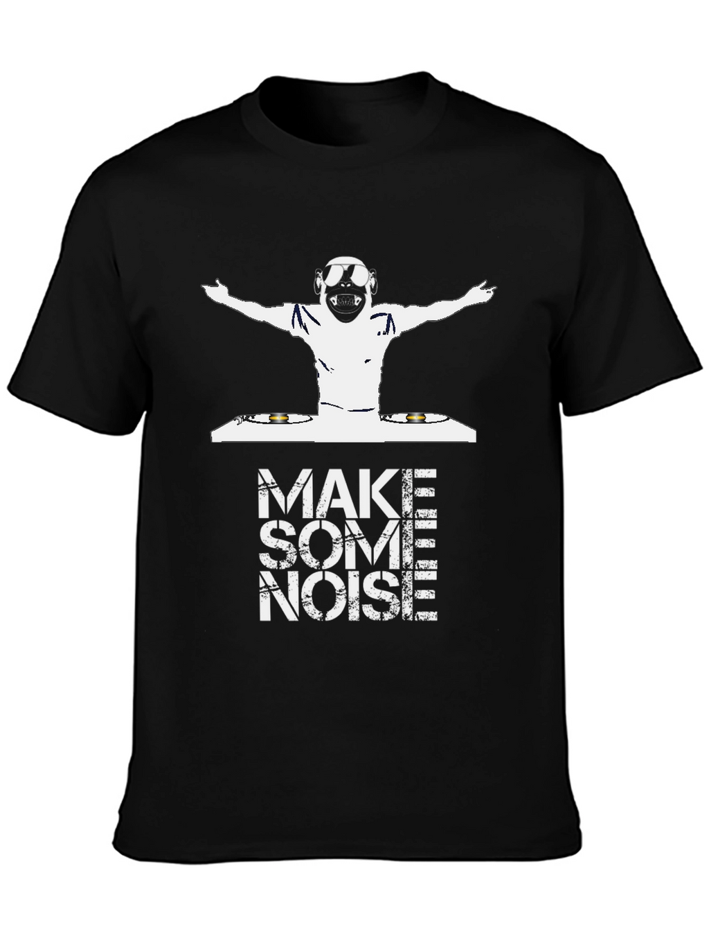 DJ Monkey Graphic Tee - Make Some Noise!