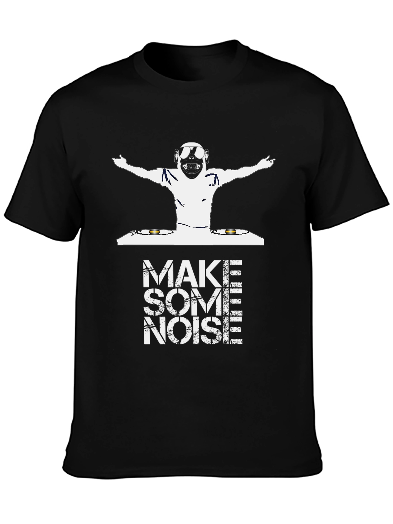 DJ Monkey Graphic Tee - Make Some Noise!