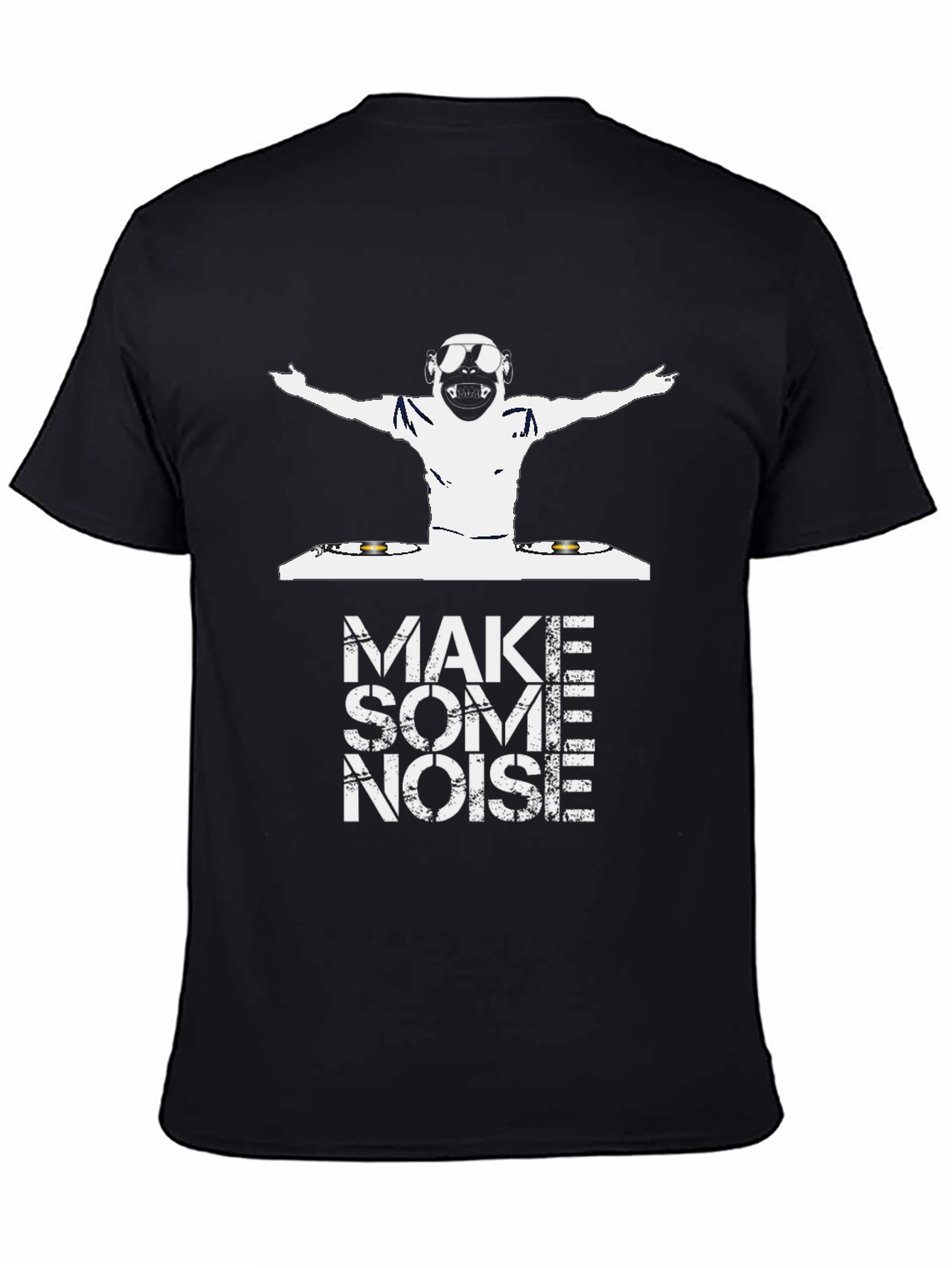 DJ Monkey Graphic Tee - Make Some Noise!