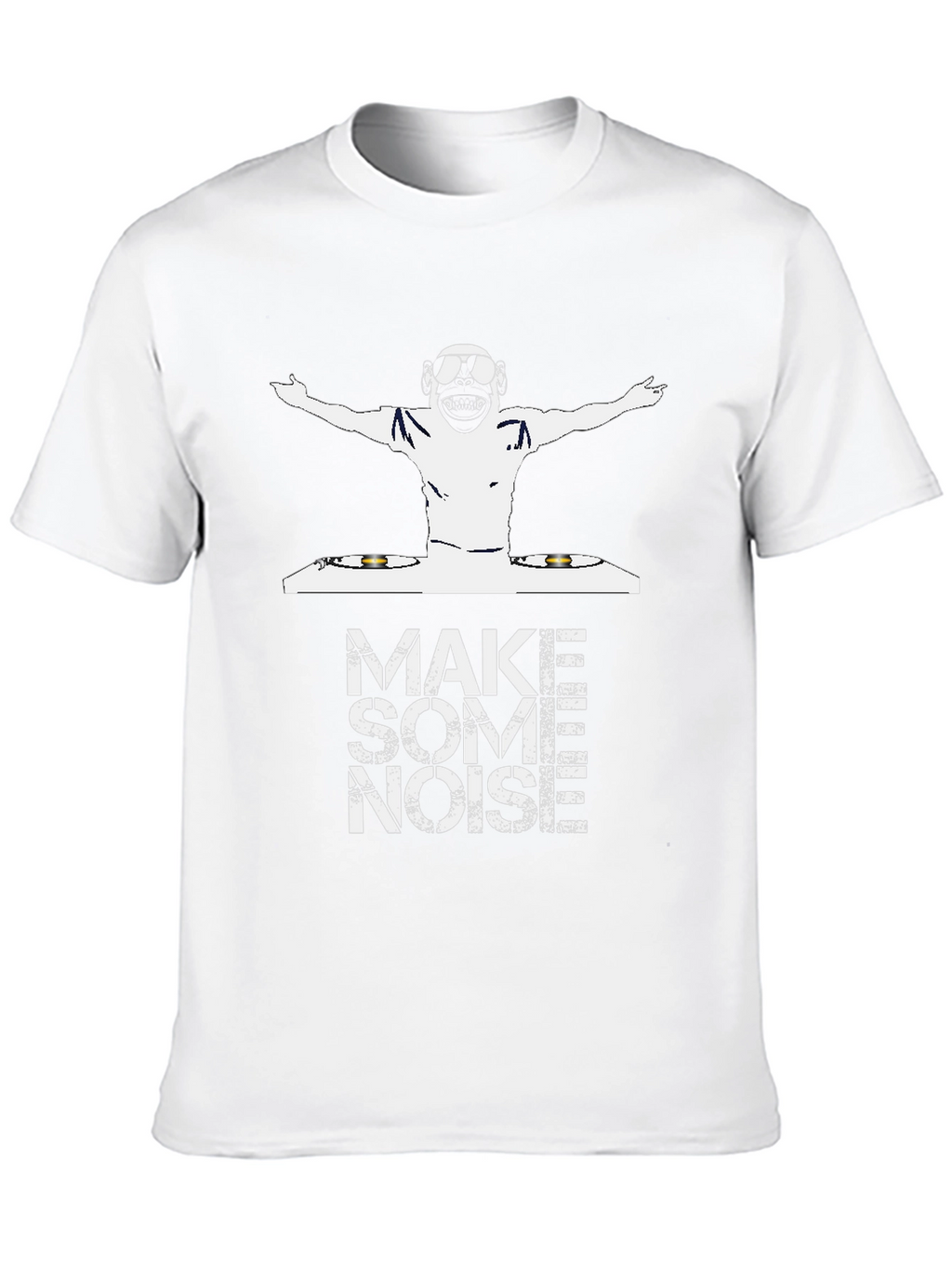 DJ Monkey Graphic Tee - Make Some Noise!