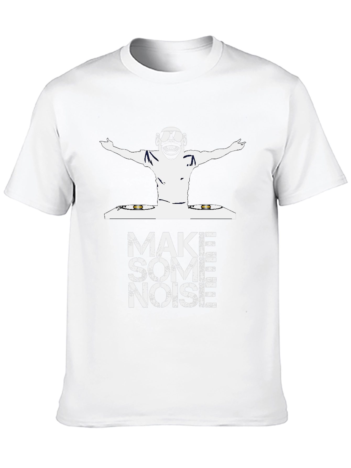 DJ Monkey Graphic Tee - Make Some Noise!