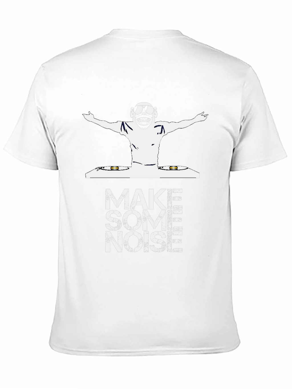 DJ Monkey Graphic Tee - Make Some Noise!