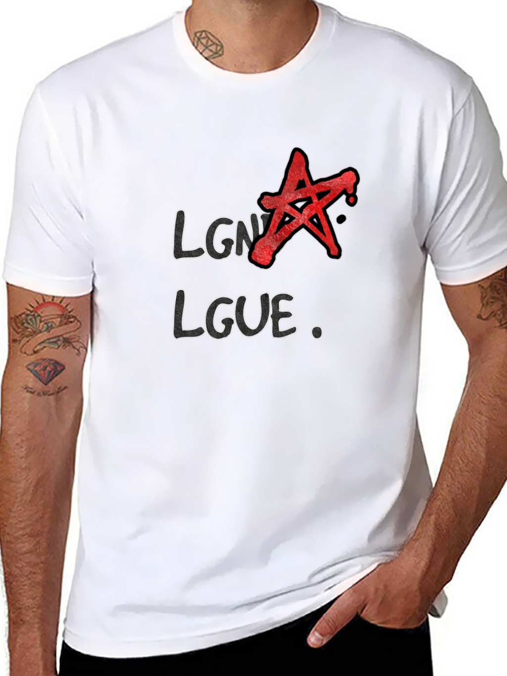LGNT LGUE Graphic Tee - Black