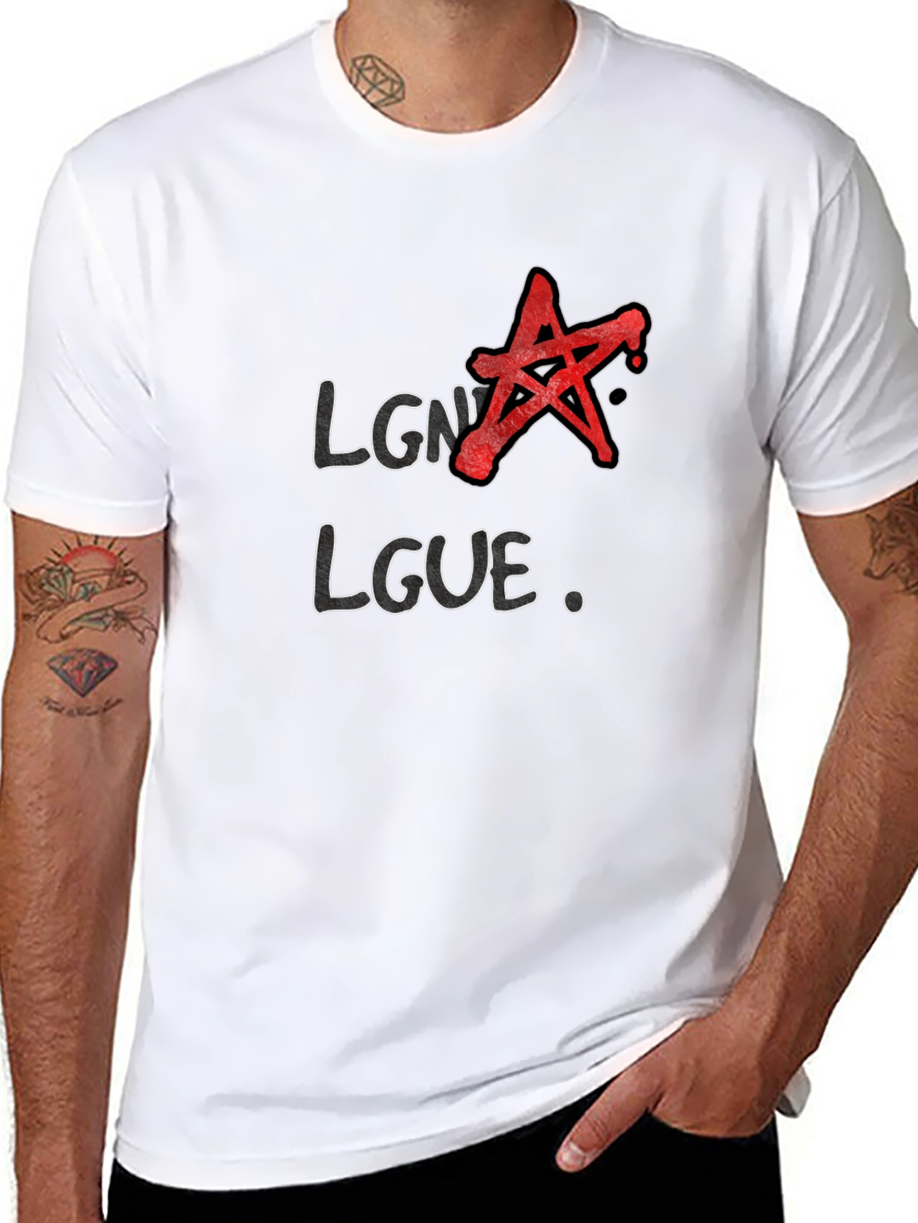 LGNT LGUE Graphic Tee - Black
