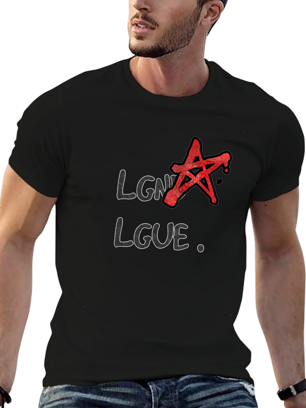 LGNT LGUE Graphic Tee - Black