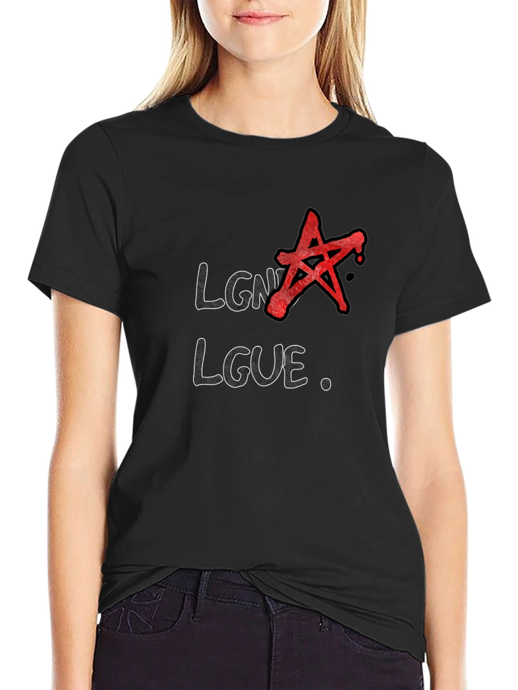 LGNT LGUE Graphic Tee - Black