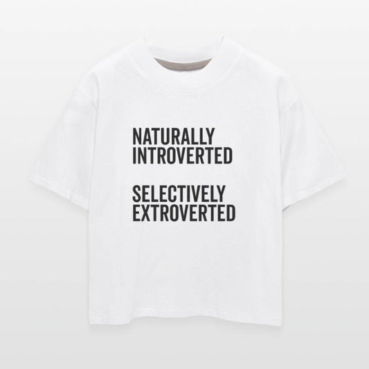 Naturally Introverted Selectively Extroverted