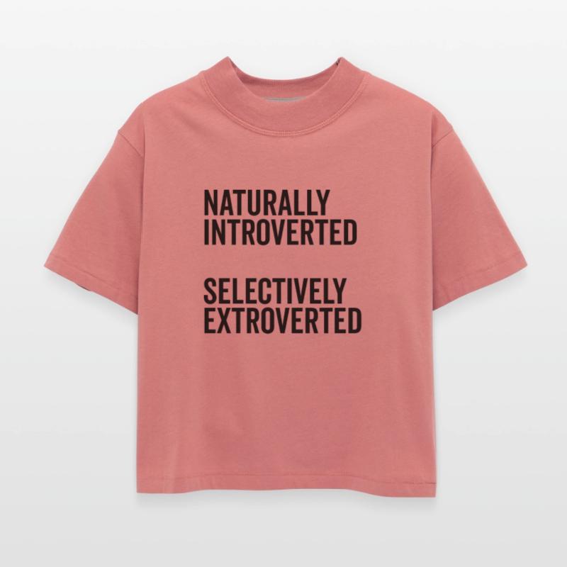 Naturally Introverted Selectively Extroverted