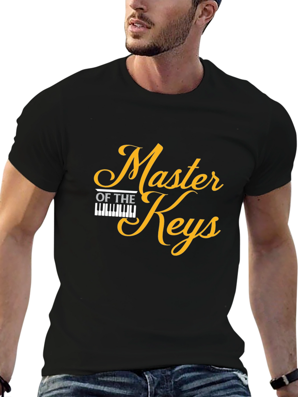 Master of the Keys Black T-Shirt