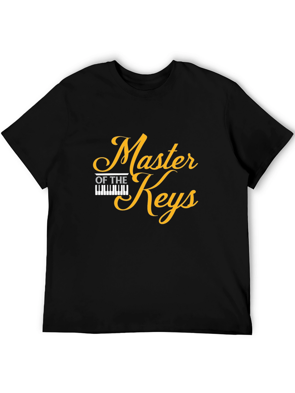 Master of the Keys Black T-Shirt