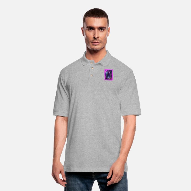 Neon, otherworldly nature scene.