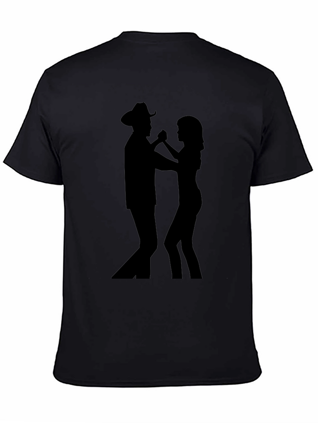 Country Dance Black T-Shirt