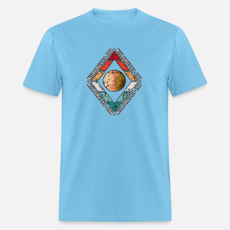 Never Forget Pluto 1930 2006 Retro Vintage Style