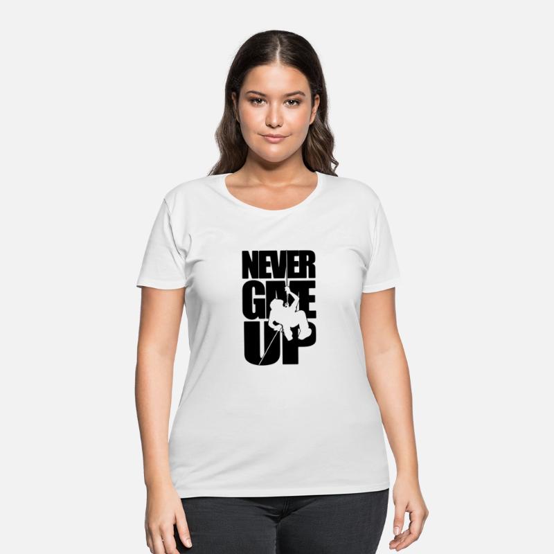 Never give up abseiling