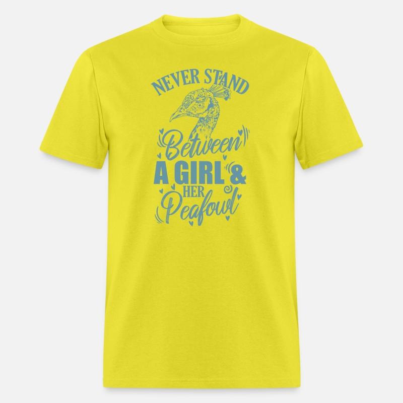 Never stand between a Girls and her Peafowl