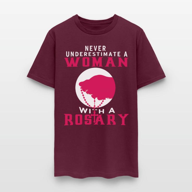 Never Underestimate a woman with a Rosary