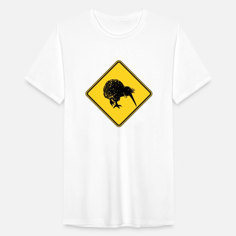 New Zealand Attention Kiwi Street Sign Camping