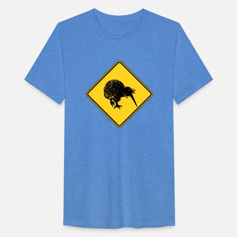 New Zealand Attention Kiwi Street Sign Camping