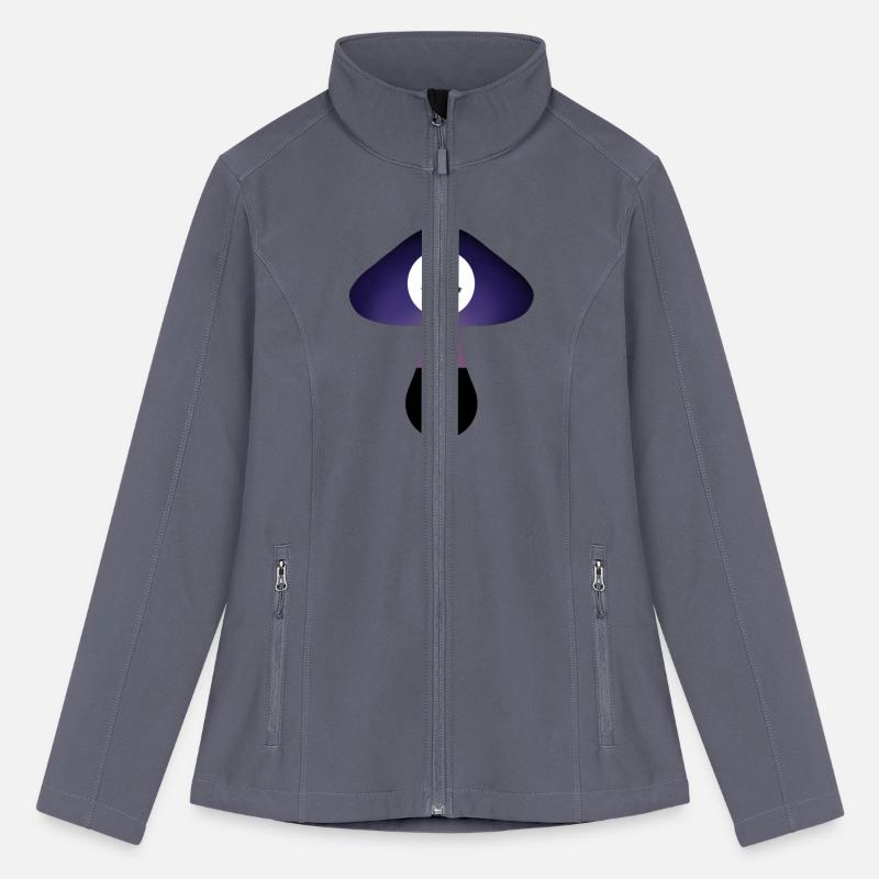 Nighttime Scene in Mushroom silhouette