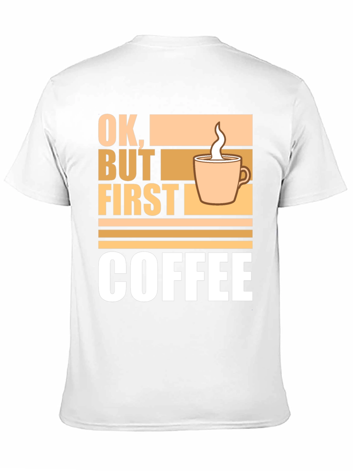 Ok But First Coffee Graphic Tee - Casual Style