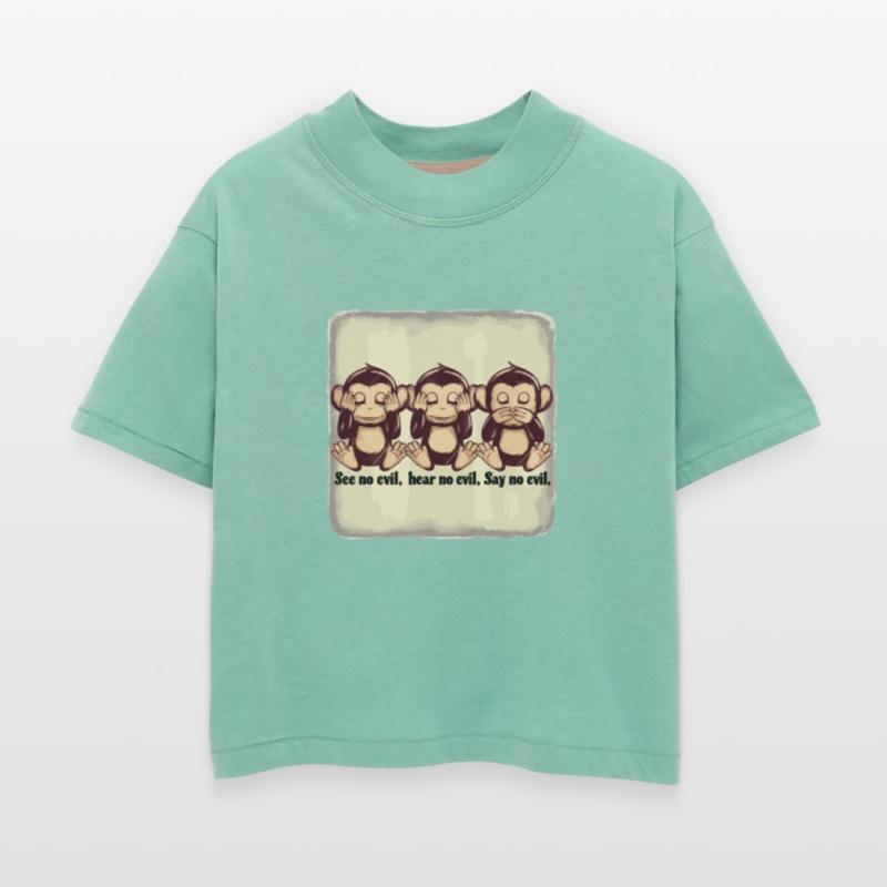 No See No Say No Hear Monkey for a Monkey Lover