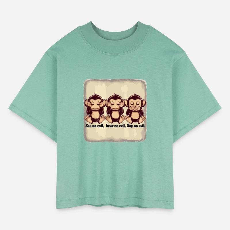 No See No Say No Hear Monkey for a Monkey Lover