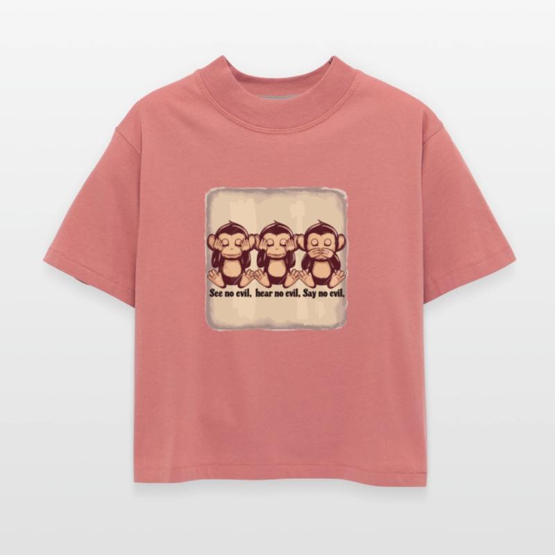 No See No Say No Hear Monkey for a Monkey Lover