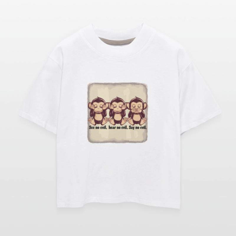 No See No Say No Hear Monkey for a Monkey Lover