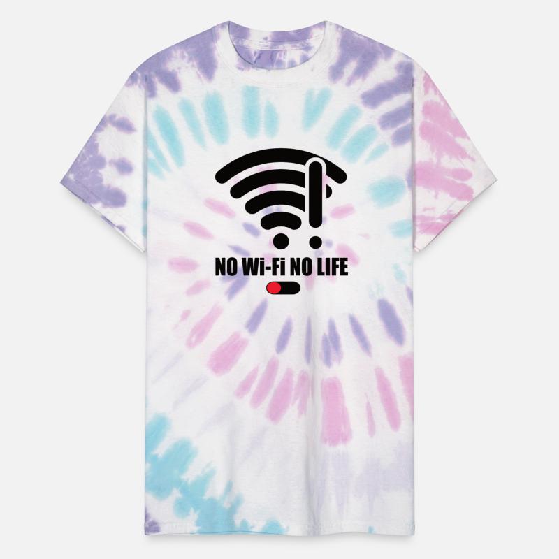No WiFi-No Life WLAN WLAN Saying Internet Signal