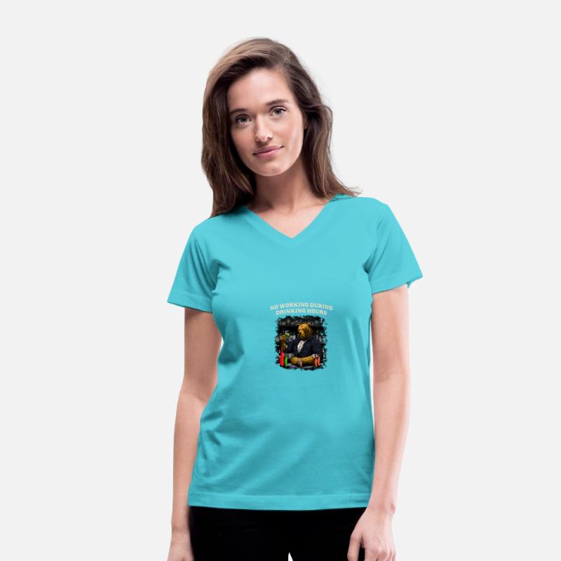 No Working During Drinking Hours Bartender Joke Ba