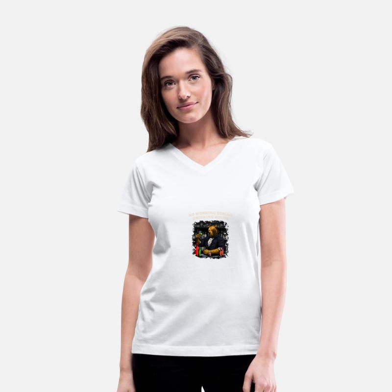 No Working During Drinking Hours Bartender Joke Ba