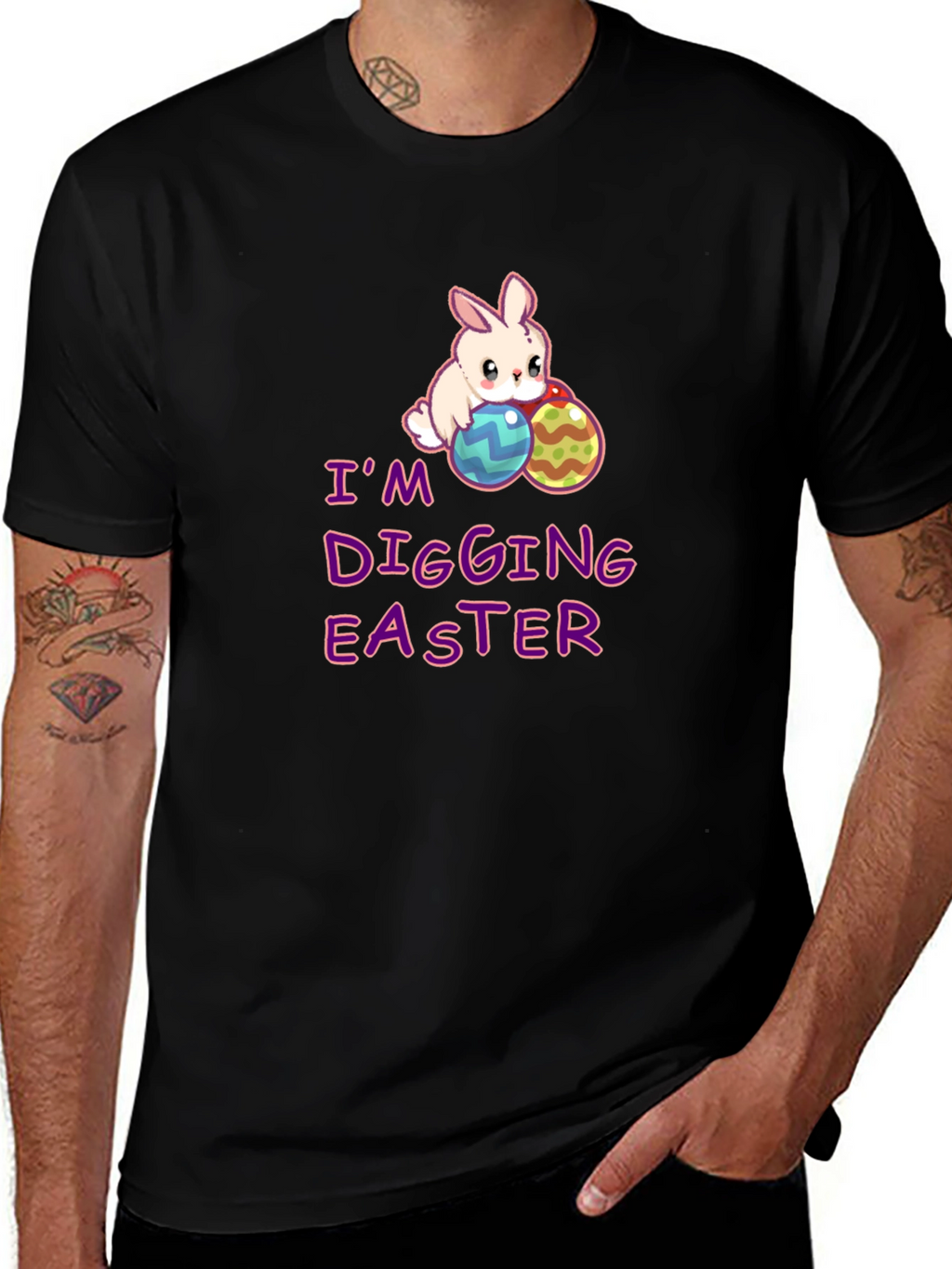 Im Digging Easter Bunny T-Shirt