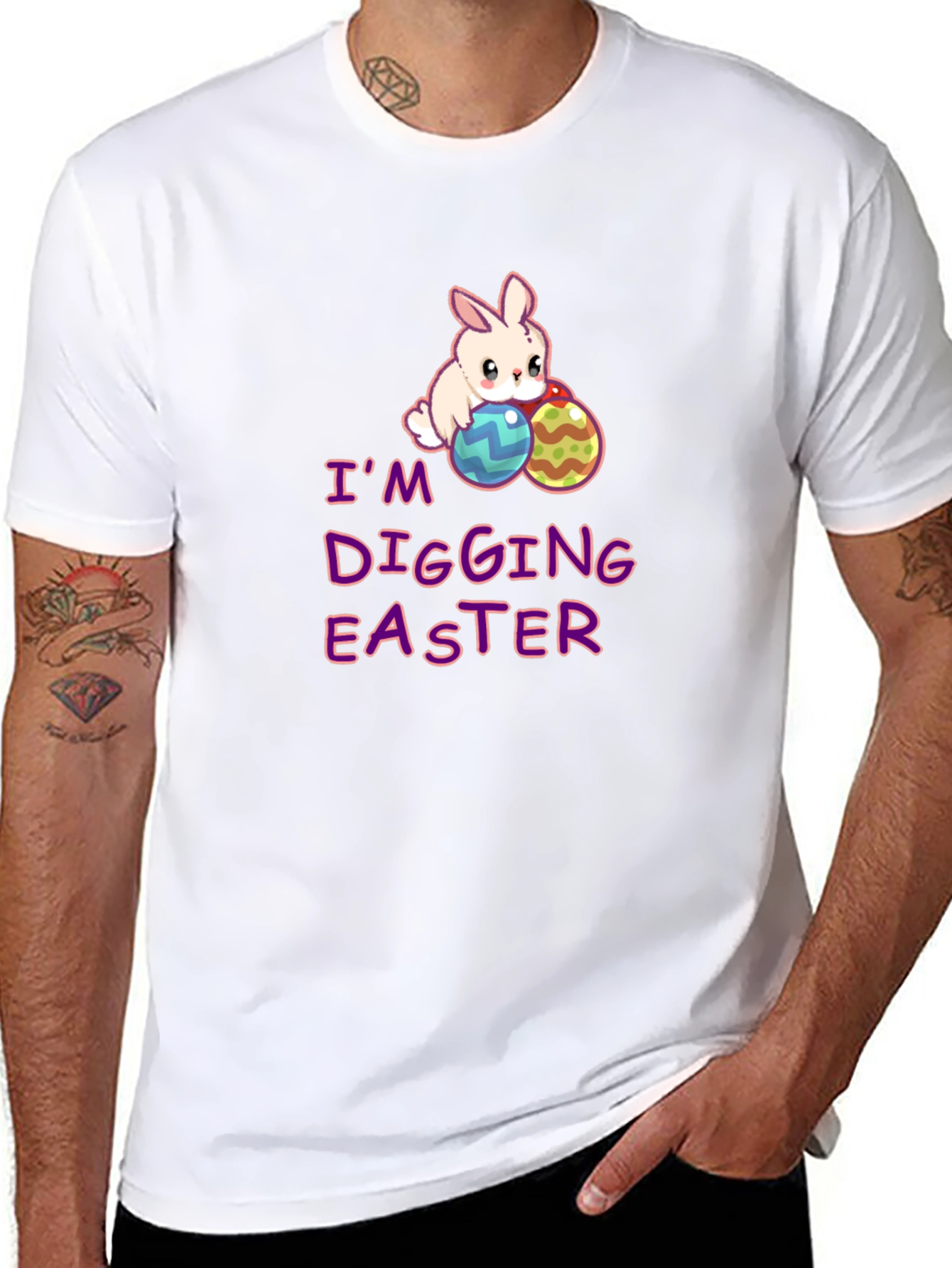 Im Digging Easter Bunny T-Shirt