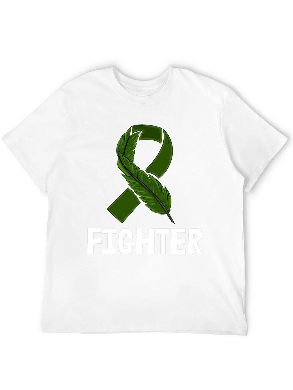 Fighter Ribbon Awareness T-Shirt - Support & Strength