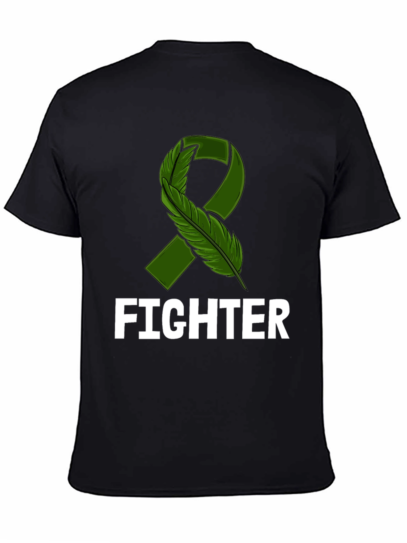 Fighter Ribbon Awareness T-Shirt - Support & Strength