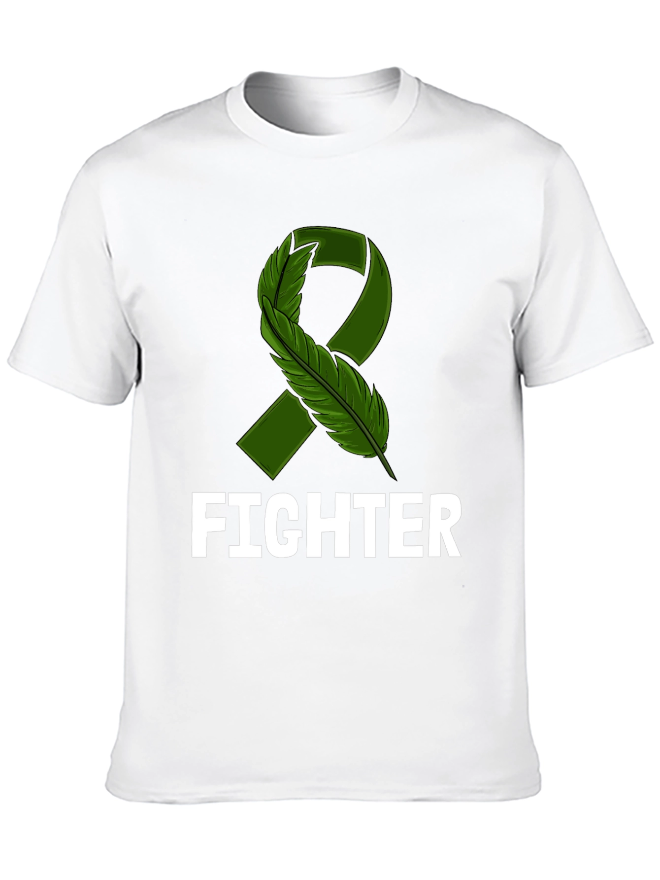 Fighter Ribbon Awareness T-Shirt - Support & Strength