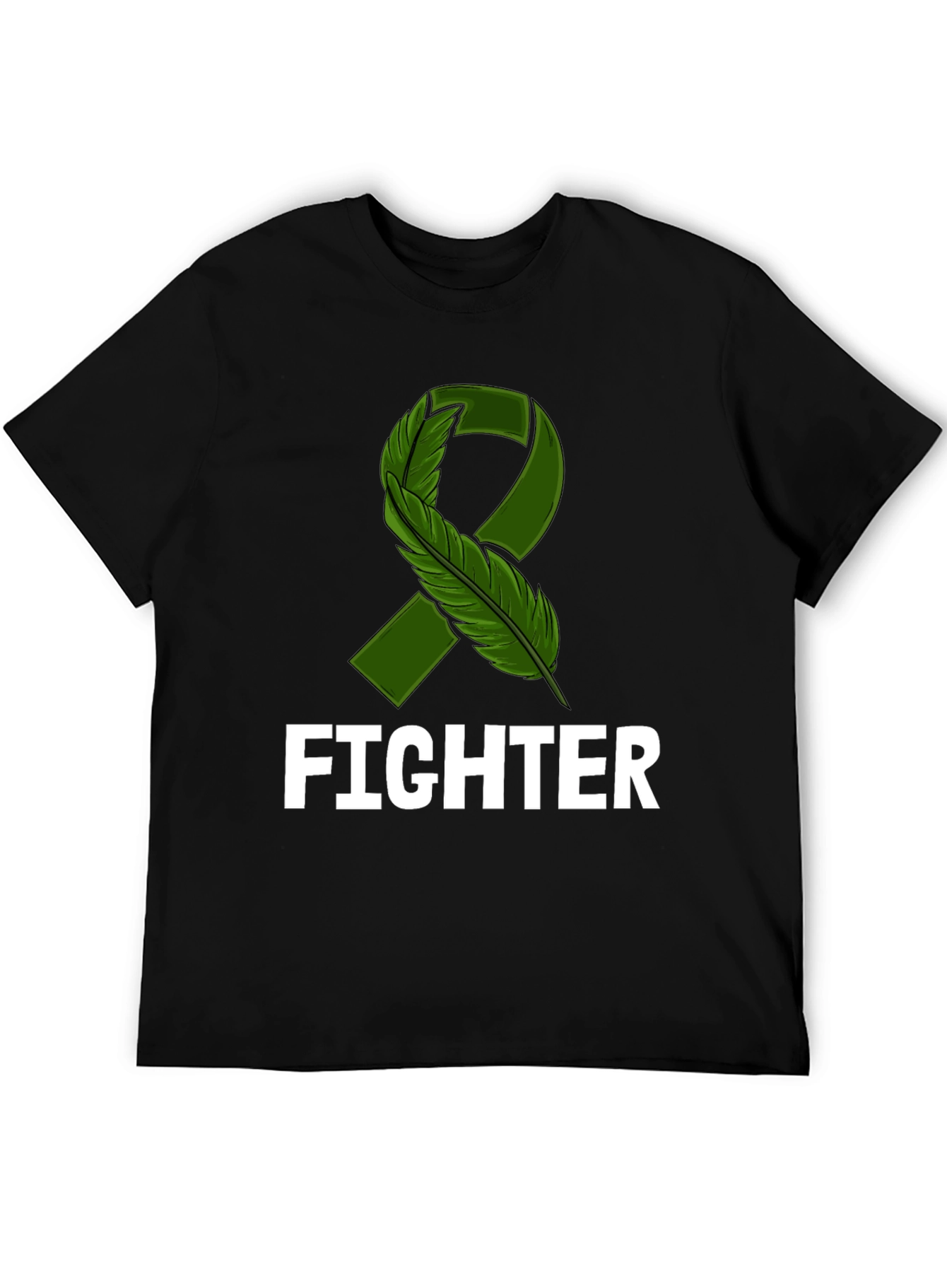 Fighter Ribbon Awareness T-Shirt - Support & Strength