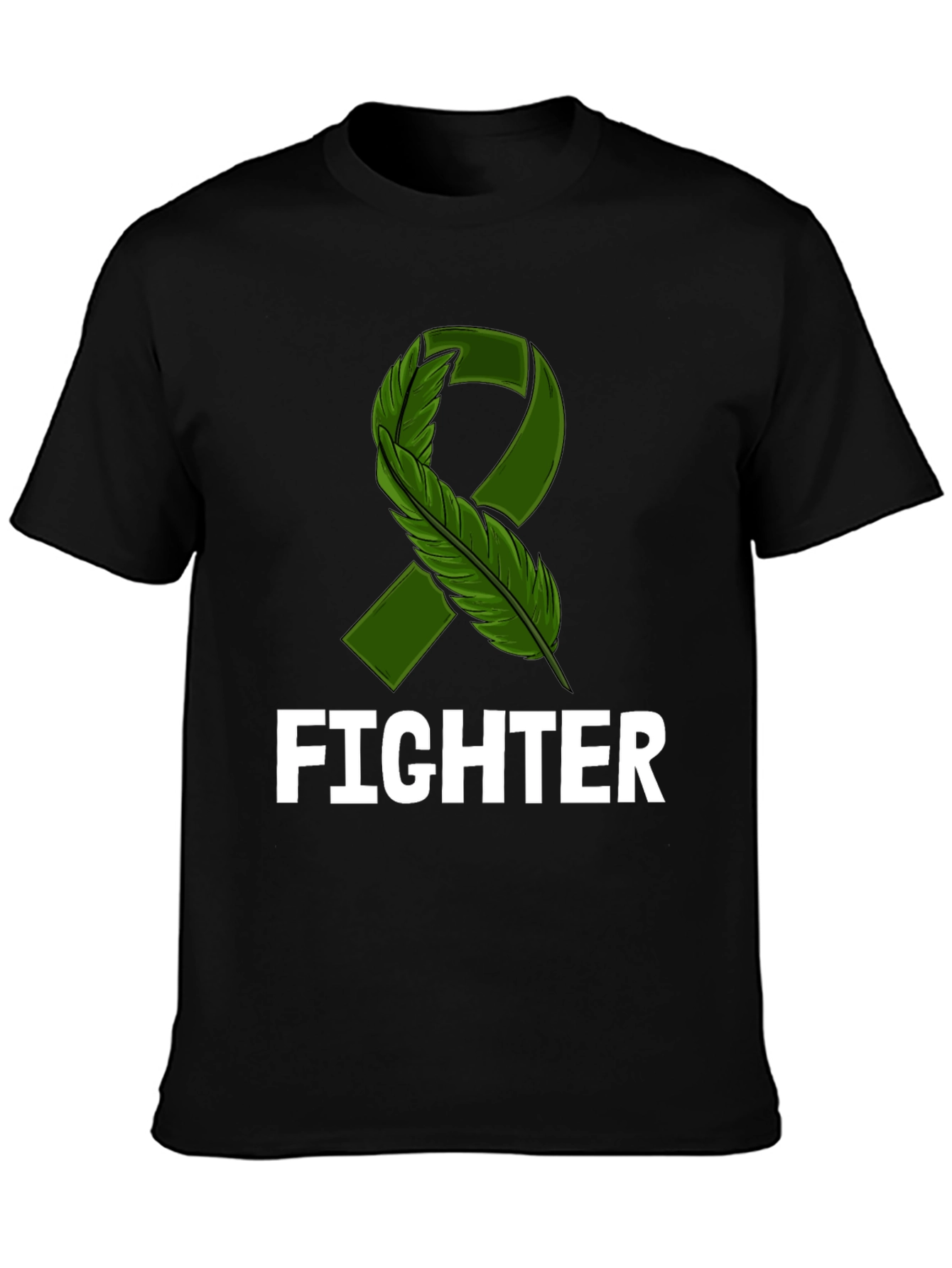 Fighter Ribbon Awareness T-Shirt - Support & Strength