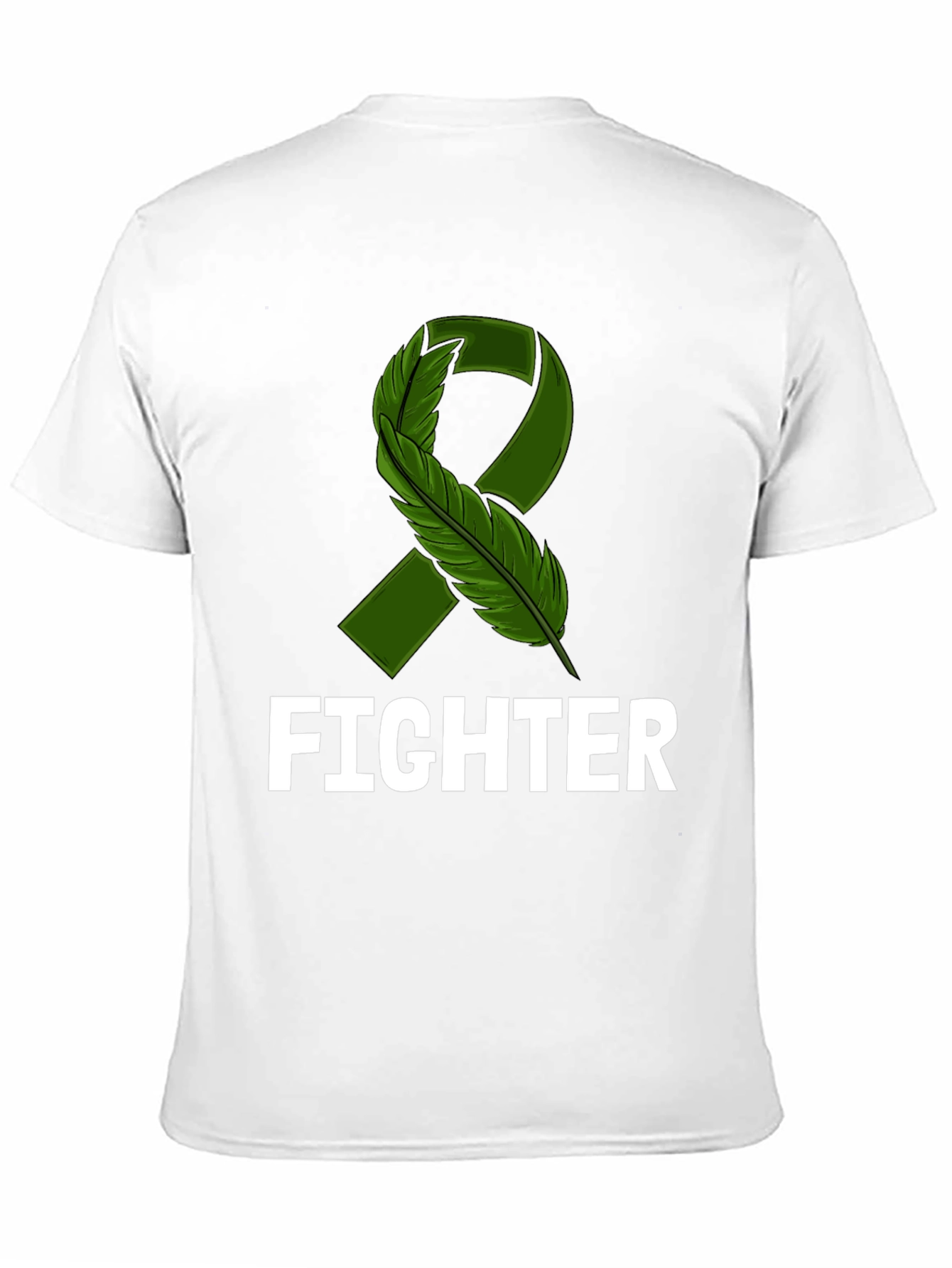 Fighter Ribbon Awareness T-Shirt - Support & Strength