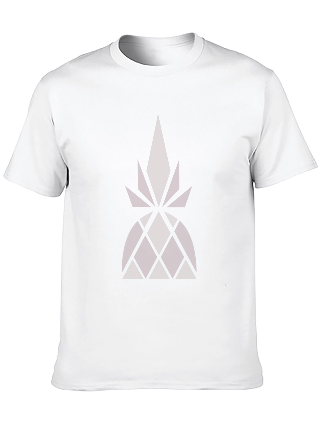 Geometric Pattern Black T-Shirt