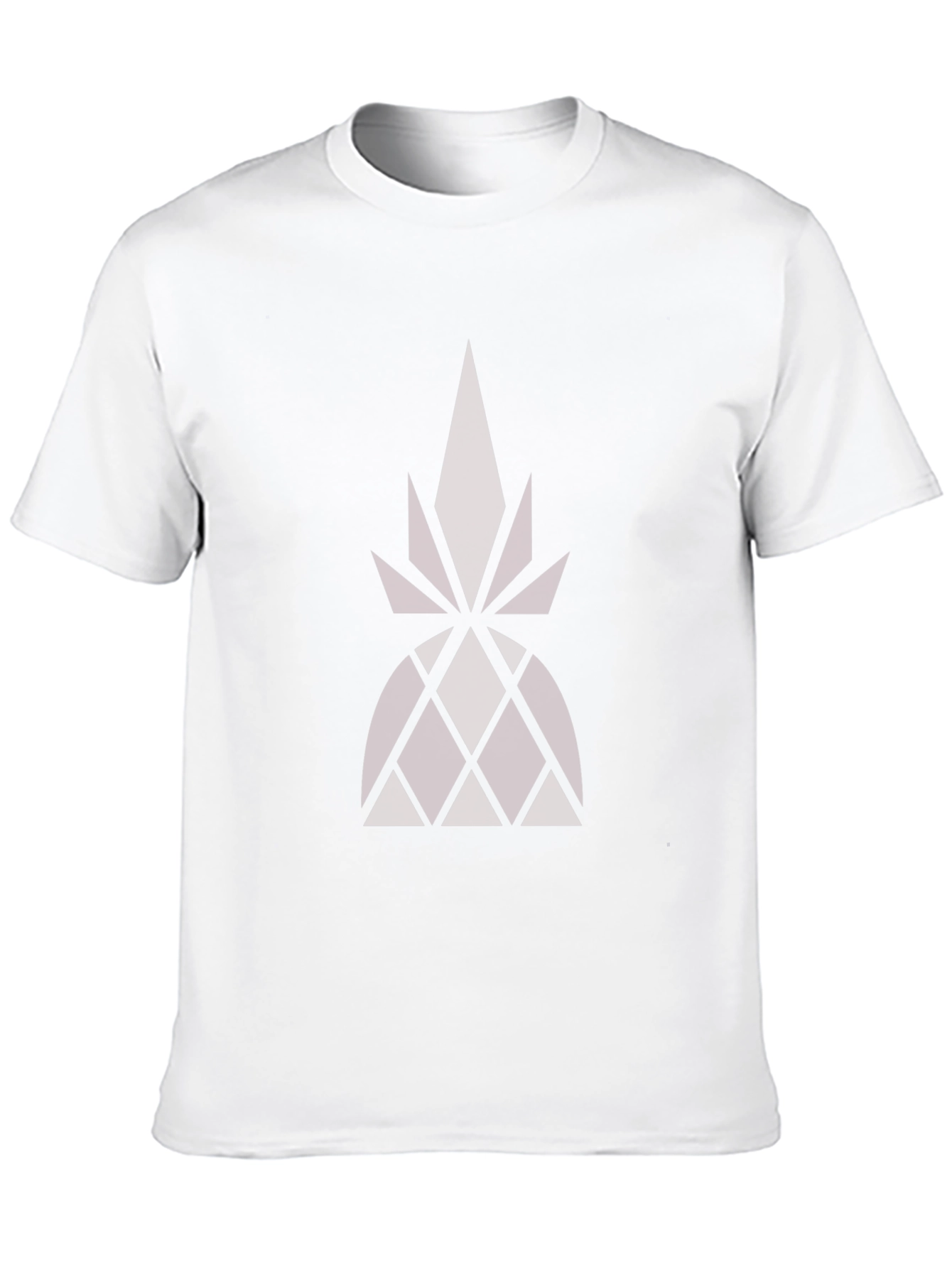 Geometric Pattern Black T-Shirt