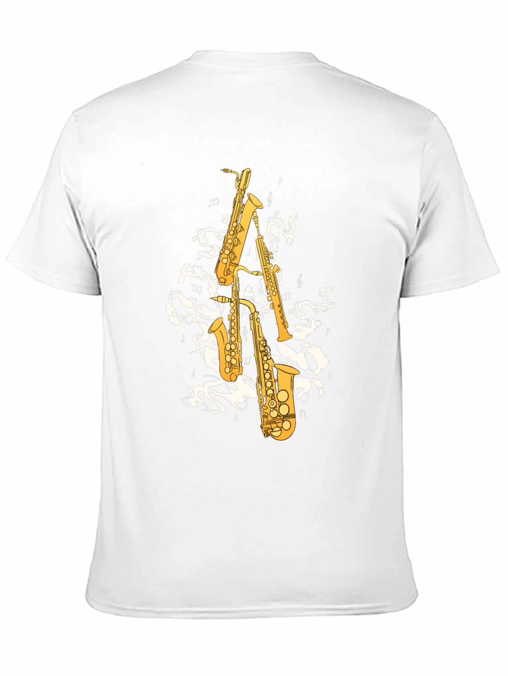 Saxophone Music Graphic T-Shirt