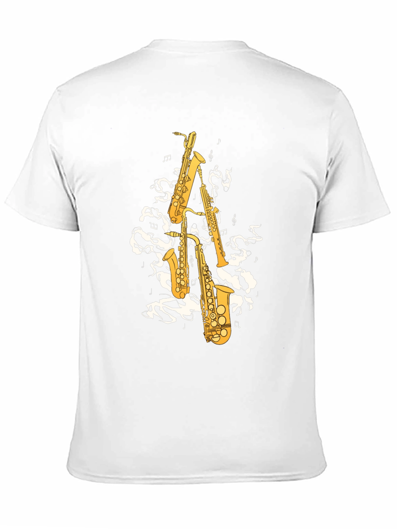 Saxophone Music Graphic T-Shirt