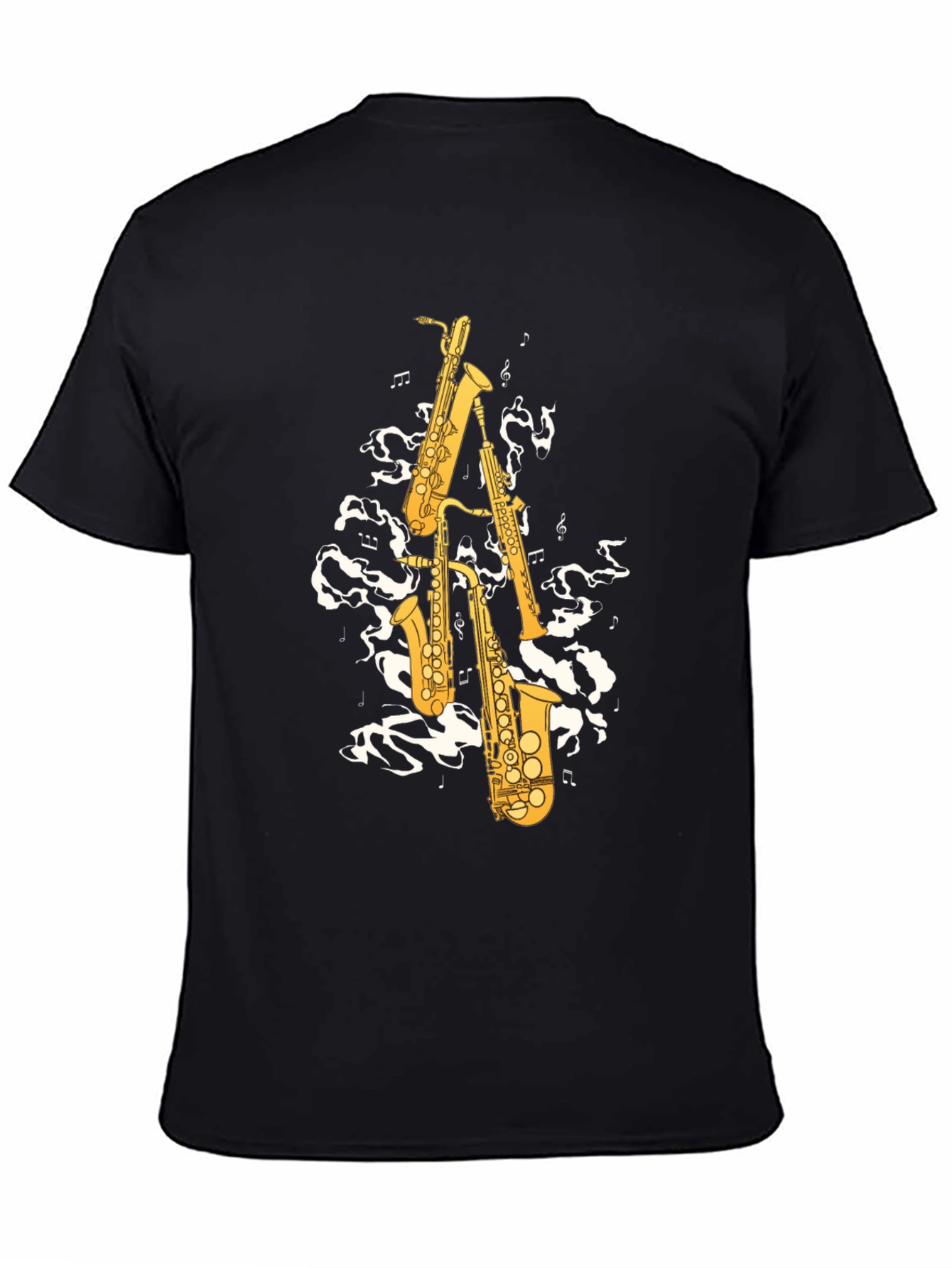 Saxophone Music Graphic T-Shirt